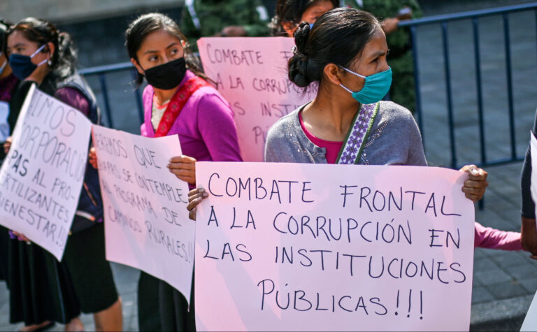 Combate a la corrupción en México, una mentira más del gobierno