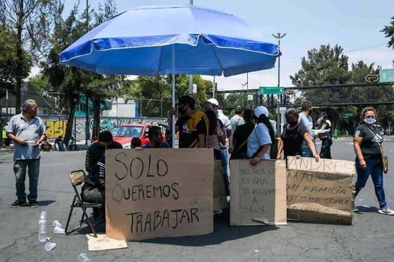 Pobreza laboral en México aumenta a 39.4% en el primer trimestre de 2021