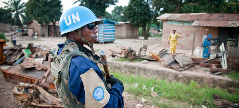 Diez cascos azules heridos durante ataque en República Centroafricana