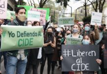 Crecen las protestas en el CIDE, tras cambios de Conacyt en su autonomía CIDE protestas