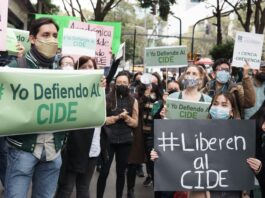 CIDE protestas