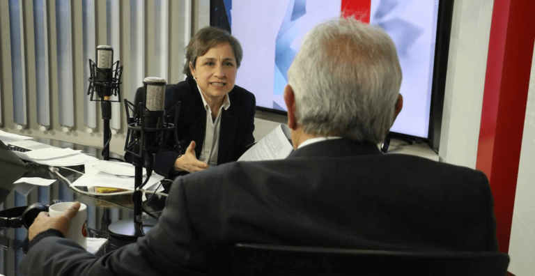 AMLO, Carmen Aristegui