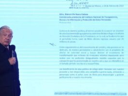 Carta INAI AMLO Loret