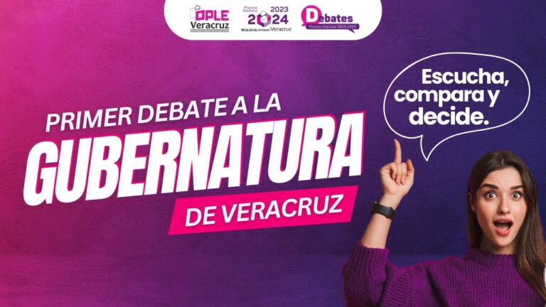 Primer Debate a la Gubernatura de Veracruz