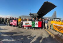 Defensa se suma a los esfuerzos para combatir los incendios en California, E.U.A.