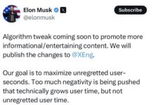 Sabías que viene un cambio en el algoritmo de X (Twitter)