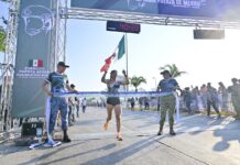 Ejército, Fuerza Aérea y Guardia Nacional realizan carrera deportiva y espectáculo aéreo “La Gran Fuerza de México” Guerrero 2025