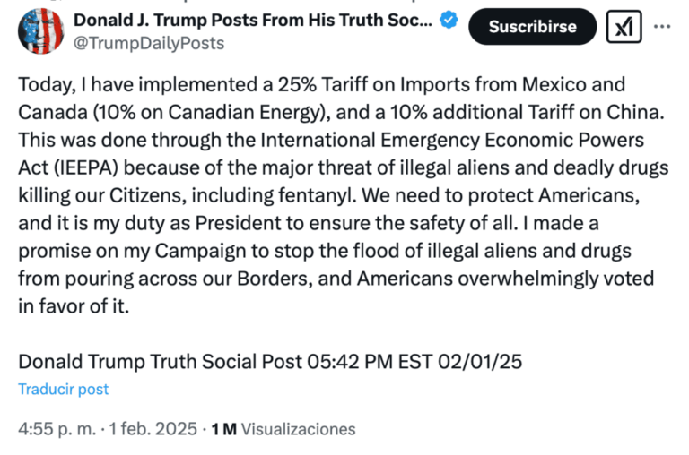Para el Wall Street Journal, los aranceles son parte de «la guerra comercial más tonta de la historia»