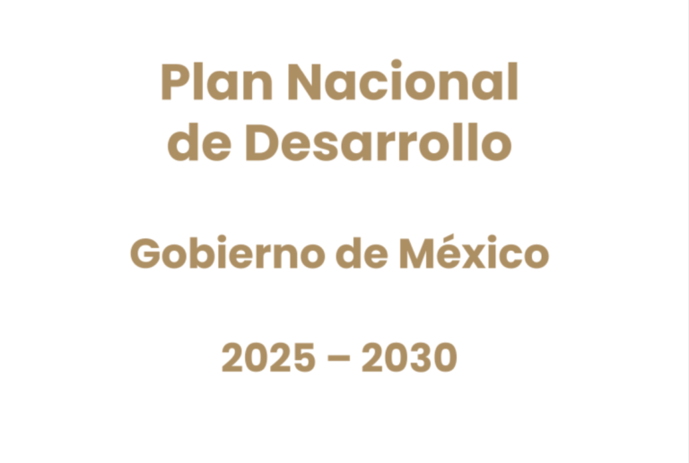 Gobierno de México Presenta el Plan Nacional de Desarrollo 2025-2030