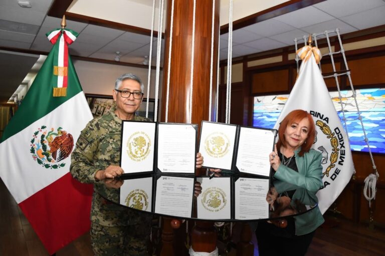 La Secretaría de Marina y la Comisión Nacional de los Derechos Humanos refuerzan su compromiso con la formación y capacitación en Derechos Humanos