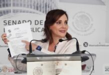 Pide senadora Lilly Téllez a Gerardo Fernández Noroña transparencia en gastos de viajes parlamentarios de lujo
