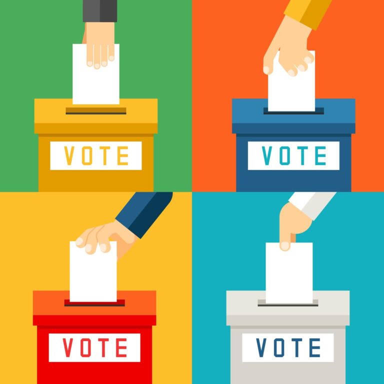 Votando por los futuros candidatos
