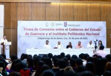 Firman el IPN y gobierno de Guerrero Convenio de Colaboración para abrir nuevas escuelas en el estado
