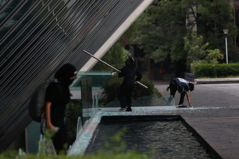 La UNAM trabaja en la reparación de la zona del Centro Cultural Universitario