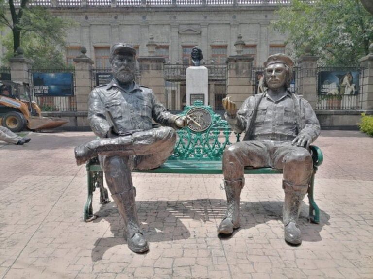 Fidel Castro y Adán Augusto