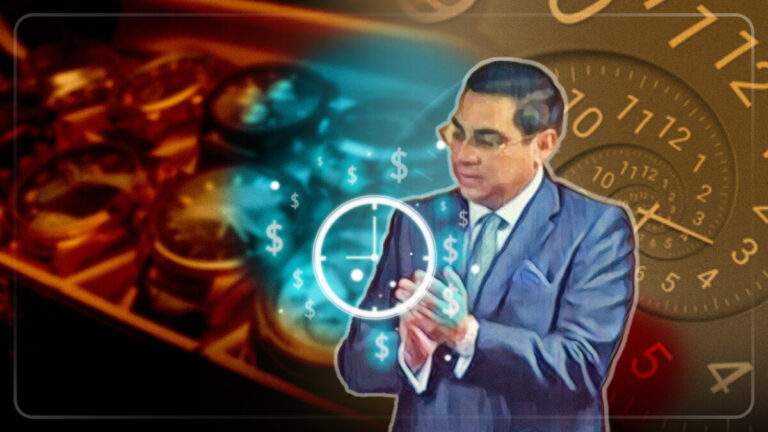 Responsable de investigar huachicol atesora colección de relojes de lujo
