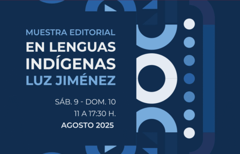 San Ildefonso presenta la muestra editorial en lenguas indígenas “Luz Jiménez”