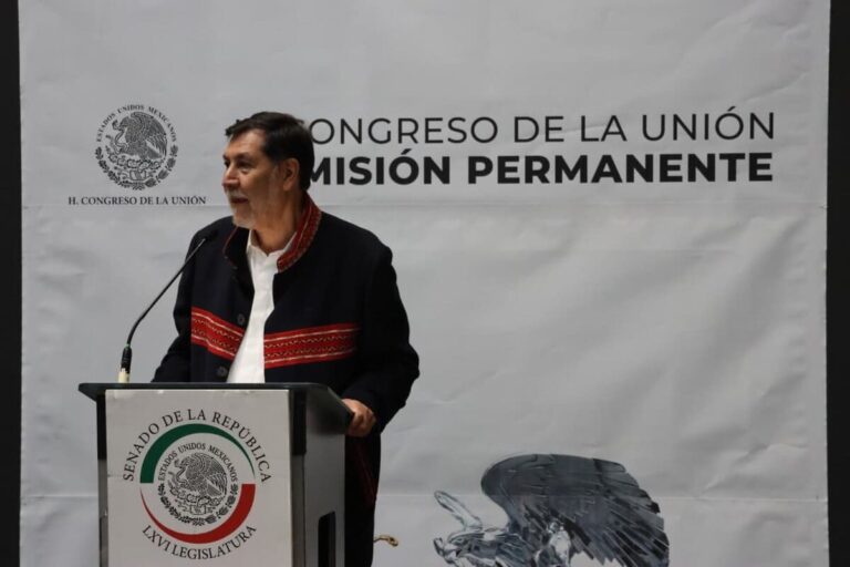 Noroña baja la calidad de la democracia; KO a oposición