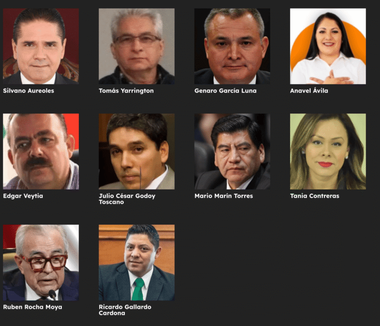 Lanzan plataforma que expone a “narcopolíticos”