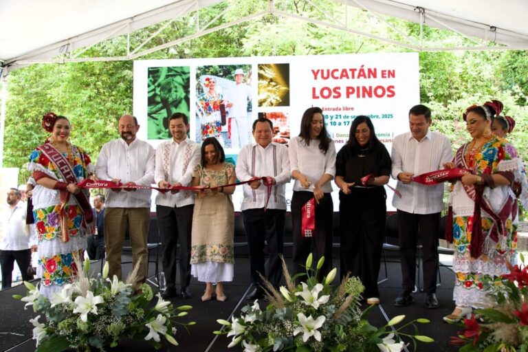 Colores, sabores y tradiciones de Yucatán en Los Pinos