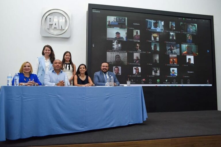 Panistas cierran filas con Luisa Gutiérrez para fortalecer al PAN y construir una mejor CDMX