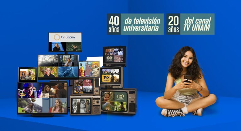 Dialogan sobre el legado y la historia de TV UNAM para celebrar 40 años de televisión universitaria y 20 años del canal