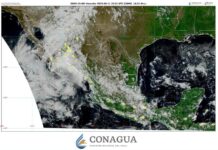 Raymond se encuentra a 45 km de Cabo San Lucas, Baja California Sur