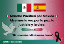 Mexicanos en Europa convocan protesta frente a la Embajada de México en Madrid por la grave crisis de desapariciones y violencia en el país