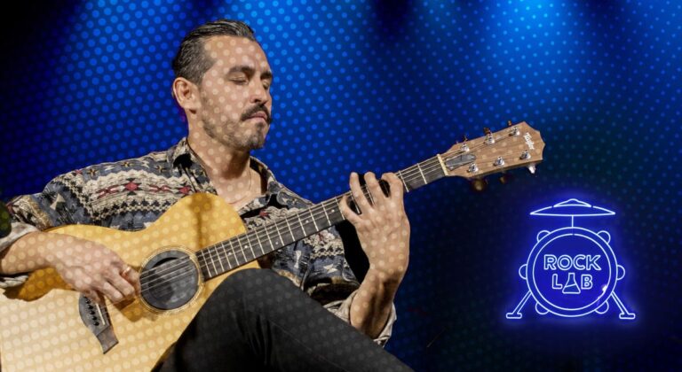 Dantor en el nuevo programa de RockLab, por TV UNAM