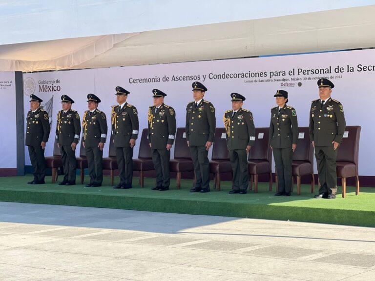 Ascienden más de 3,000 integrantes del Ejército, Fuerza Aérea y Guardia Nacional