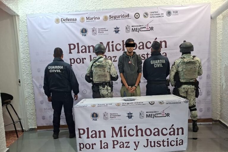 Avance de resultados obtenidos por la Guardia Nacional y Ejército Mexicano en Michoacán