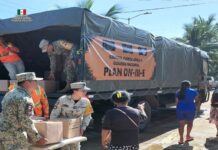 Ejército, Fuerza Aérea y Guardia Nacional aplican el Plan DN-III-E en Veracruz