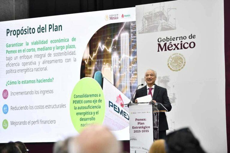 Pemex provoca hueco de 284 mil millones a octubre