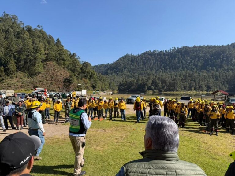 Se instala mando de operación interestatal para la prevención de incendios en el Parque Nacional Lagunas de Zempoala