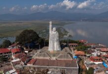 Gobierno de México inicia obras para saneamiento del lago de Pátzcuaro