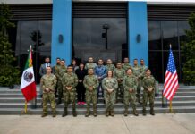 Defensa participa en la Sesión técnica de la Junta de coordinación entre México y los E.U.A. en el marco de la relación militar entre ambos países
