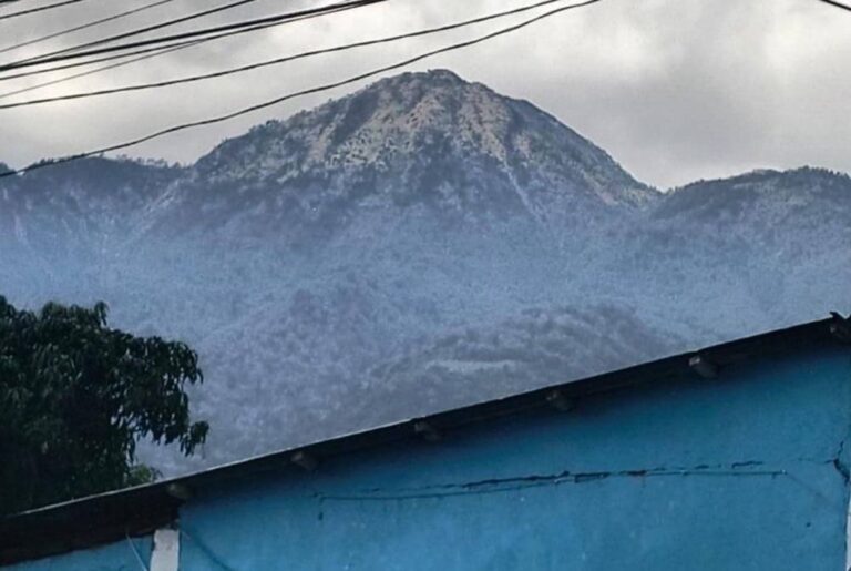 Por condiciones climáticas extremas, queda inhabilitado el ascenso a la Reserva de la Biosfera Volcán Tacaná
