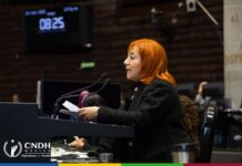 Ante la Comisión Permanente, Rosario Piedra dijo que la CNDH ha priorizado acciones preventivas para evitar violaciones a derechos humanos