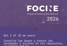 La Secretaría de Cultura del Gobierno de México abre convocatorias de apoyo al Cine Mexicano para 2026