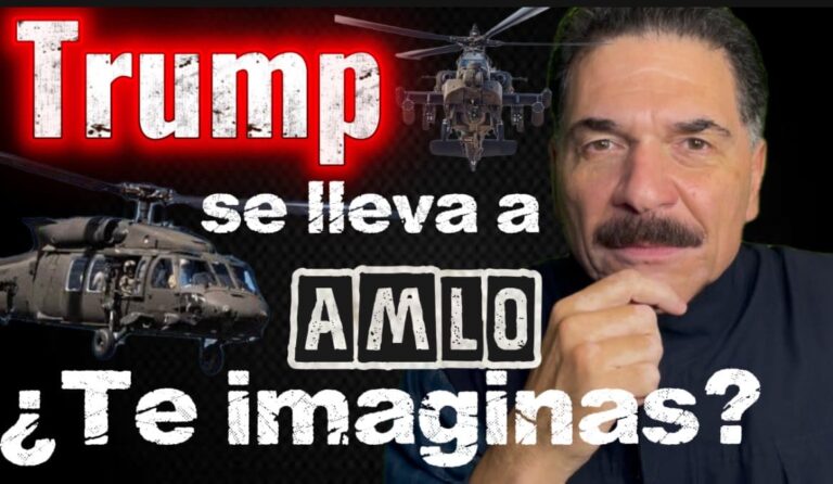 VideoBlog: Y si Trump se lleva a Obrador, sus helicópteros lo extraen de Palenque