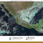 Debido al frente frío número 27, se prevén lluvias de diferentes intensidades en la mayor parte de México, mañana y el lunes