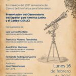Presentarán el Observatorio del Español para América Latina y el Caribe (OEALC)