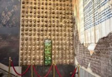 El INBAL restaura el panel “Tzompantli” de un mural de Rafael Cauduro