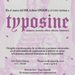 Especialistas reflexionarán sobre los retos de la edición feminista en Typosine