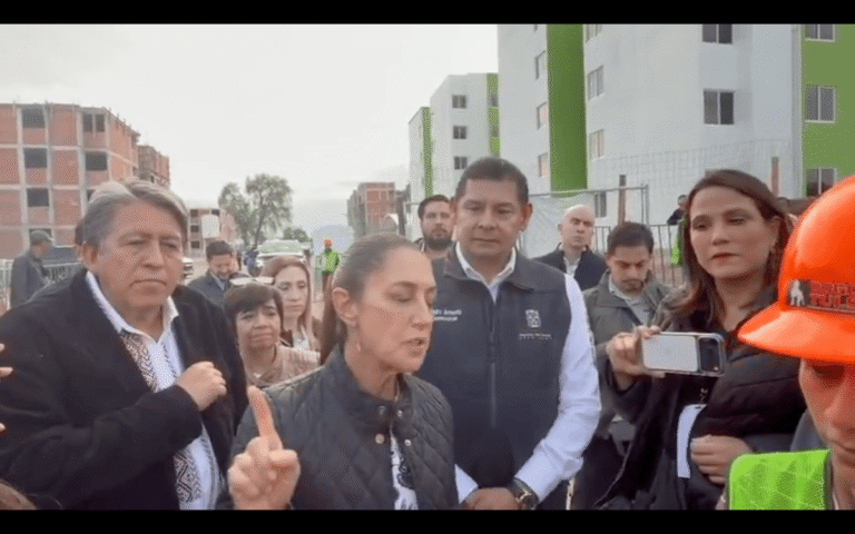 Protestas Desafían Gira de Sheinbaum en Puebla