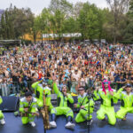 Más de ocho mil participantes celebraron el “Festival de los Monstruos del Bosque” de alas y raíces en Los Pinos