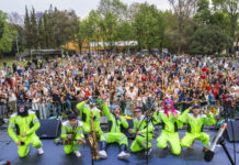Más de ocho mil participantes celebraron el “Festival de los Monstruos del Bosque” de alas y raíces en Los Pinos