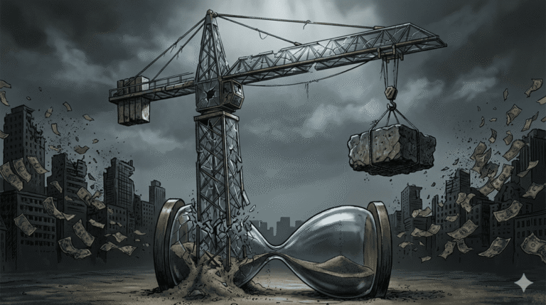 La Ilusión del Crecimiento y el Colapso de la Inversión