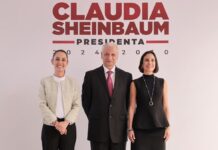 El puño que le choca al gobierno feminista