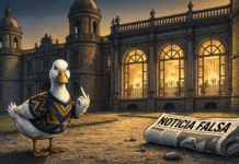 Política de la Patada: Castillo, Patos y Noticias Falsas